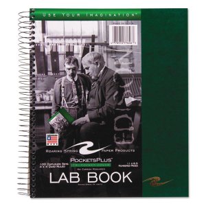 Roaring 77646 Notebook,wirebound Lab No