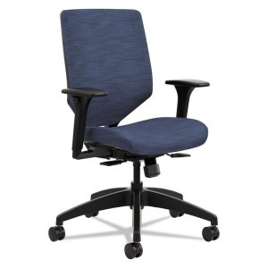 Hon HON SVU1ACLC10TK Hon Solve Task Chair, Upholstered Back - Fabric S