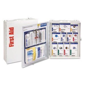 First FAO90732021 First Aid,cabnet,xl,sc,wh