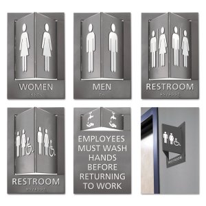 Advantus 91098 Sign,restroom