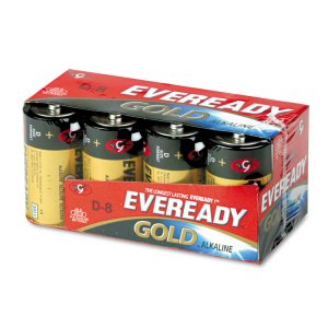 Eveready A95-8 Battery,alk,d,8pk