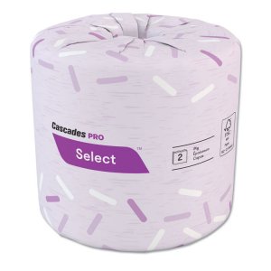 Cascades B400 Pro Pro Perform Standard Toilet Paper - 2 Ply - 4.25 X 4