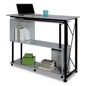 Safco 1904GR Desk,standing Height,gy