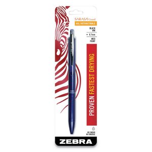 Zebra 45101 Pen,.7,gel,bk