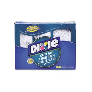 Dixie CM168 Cutlery,combo,wht