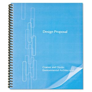 Acco GBC 2514477 Gbc Lined Design Binding Presentation Covers - For Le