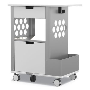 Safco SAF 5202WH Cart,rolling Storage,wh