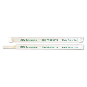 Eco-products,inc. EP-ST770 Straw,7.75 Pla Straw,clr