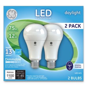 Ge 93127672 Bulb,dl,100w,a19,4pk