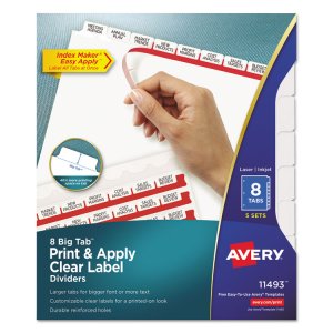 Avery 11438 Index,im Xtrwd 5tb,wht