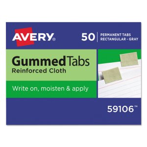 Avery AVE 59112 Averyreg; Gummed Round Index Tabs - 25 Tab(s)0.50 Tab 