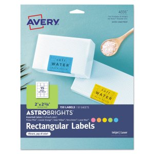 Avery AVE 4331 Averyreg; Easy Peel Multipurpose Label - Permanent Adhe