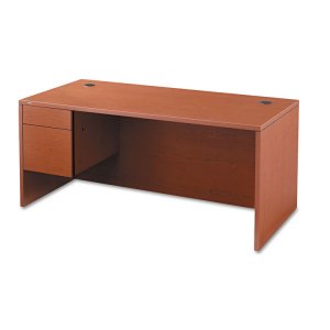 Hon HON 10584LNN Hon 10500 Series Left Single Pedestal Desk - 2-drawer