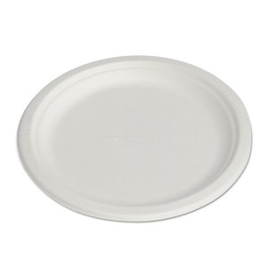 Eco-products,inc. EP-P016PK Plate,6,hvywt,50pk,ntwh