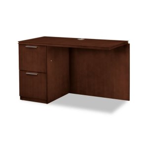 Hon HVW182L.C.1.Z9.JJ Desk,left,veneer,hnch