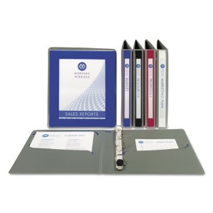 Avery AVE 79710 Averyreg; Ultralast 3 Ring Binder, 1 Slant Rings, 1 Bl