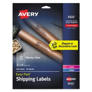 Avery 06520 Label,23x1.75,add600,clr