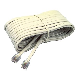 Softalk SOF 04020 Line Extension Cord - 25 Ft Phone Cable For Phone - 