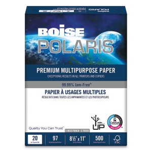 Cascades POL-8511-P Paper,3hp,8.5x11,20lb,wht