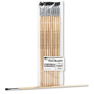 Charles LEO 73575 Brush,easel Flat 34,bk