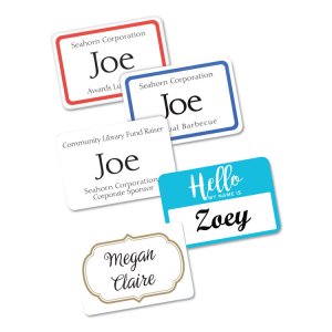 Avery AVE 5895 Averyreg; Adhesive Name Badges - Removable Adhesive - R