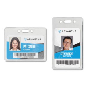 Advantus AVT 75450 Advantus Proximity Card Horizontal Badge Holder - H