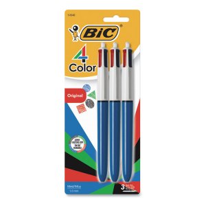 Bic AMP21 Pen,4colr,fashion,2pk,ast