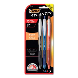 Bic VCGBP31AST Pen,atlantis,bold,3st,ast