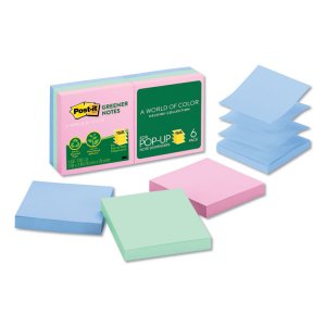 3m MMM R330RP12YW Post-itreg; Greener Pop-up Notes - 1200 - 3 X 3 - Sq