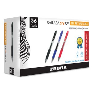 Zebra 46236 Pen,0.7mm,gel,36pk,be