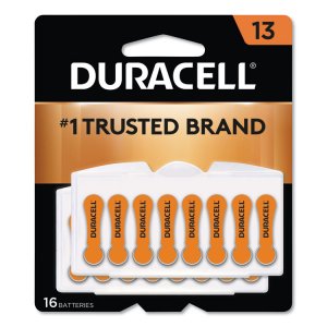 Duracell DA312B16 Battery,hear Aid312,16pk