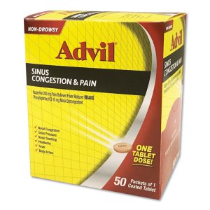 Acme BXAVSCP50BX First Aid,advil Sinus,50