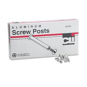 Charles LEO 3703L Cli Aluminum Screw Posts - X 0.5 Length X 0.2 Diamet