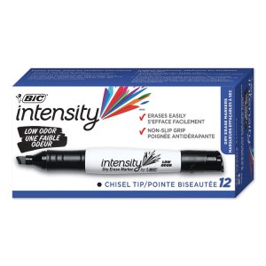 Bic BIC GDEM11RD Intensity Xl Bullet Low Odor Dry-erase Markers - Bull