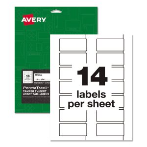 Avery 60528 Label,asset Tag,320pk,wh