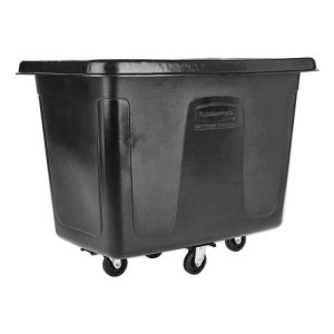 Rubbermaid RCP 460800BK Commercial 300-lb Capacity Cube Truck - 44.91 