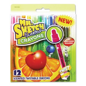 Sanford 1951331 Crayon,scnt,gel,18pk,ast