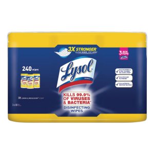 Reckitt 19200-89347 Lysol Early Morning Breeze Disinfecting Wipes - Wi