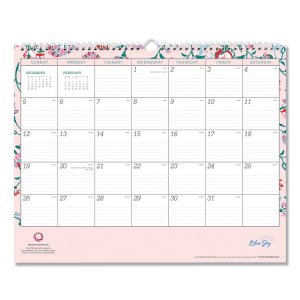 Blue 101632 Calendar,bc,wal,11x8.7,rs