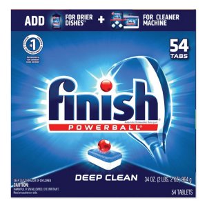 Reckitt 51700-89729 Finish Deep Clean Dishwasher Pod - 85  Box - Red, 