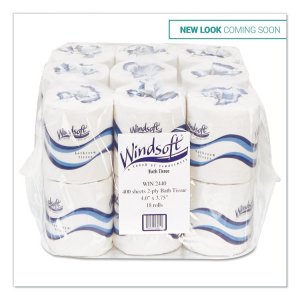 Windsoft WIN2210 Tissue,tolt,1ply,faclqlty