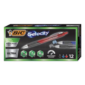 Bic RGU11AST Gel-ocity Gel Pen - Medium Pen Point - 0.7 Mm Pen Point S