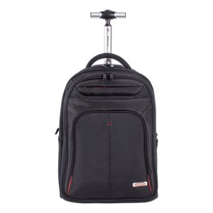 The BKPW1006SMBK Backpack,wheels,14x22,bk