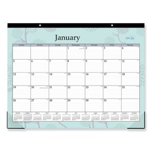 Blue BLS101610 Calendar,dsk Pd,rue,17x11