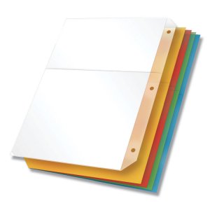 Tops CRD 84009 Cardinal Ring Binder Poly Pockets - 20 X Sheet Capacity