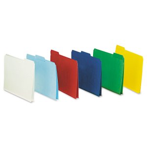 Smead SMD 22538 Smead Colored 13 Tab Cut Legal Recycled Top Tab File F