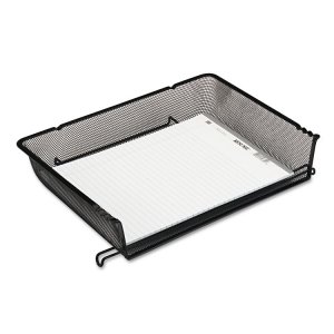 Rolodex 62555 Tray,stack,mesh,ltr,bk