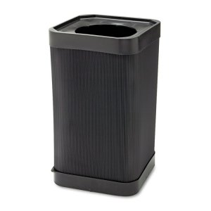 Safco SAF 9790BL Safco At-your-disposal 12 Open Waste Receptacle - 38 