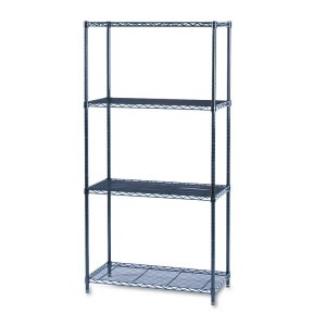 Safco 5296BL Shelves,48x24,2ct,bk