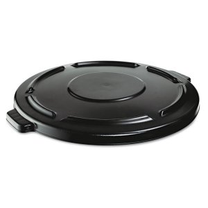 Rubbermaid FG264560YEL Lid,brute,vntd,44gal,yl